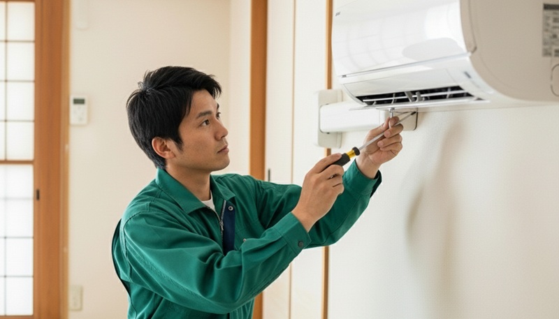 ルームエアコン工事イメージ画像